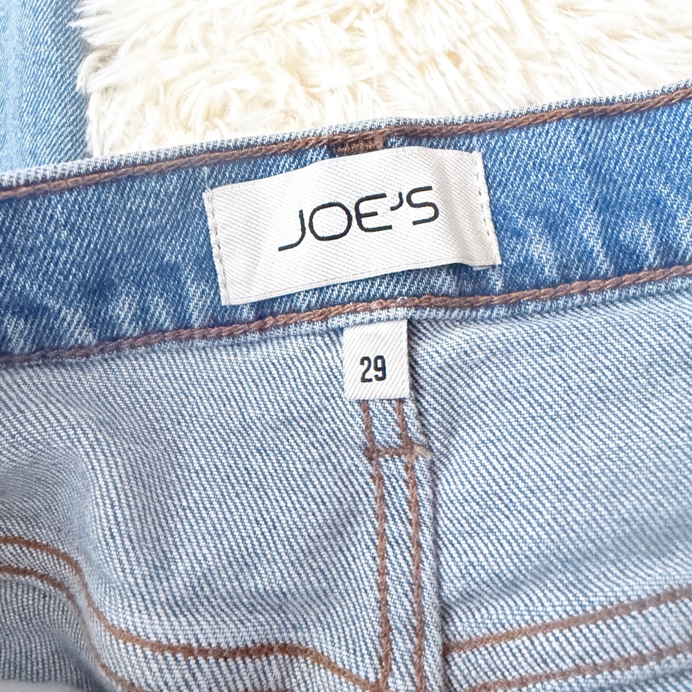 Joe's Jeans Light Blue Wide Leg Denim - Picture 2 of 5